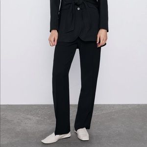 NWT Wide Leg Black Trousers